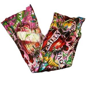🔴SOLD🔴Vintage Ed Hardy “Love Kills” Scarf